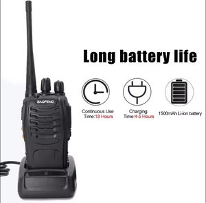 Walkie-Talkie <span class=keywords><strong>BaoFeng</strong></span>-<span class=keywords><strong>888S</strong></span> Original al por Mayor, UHF/VHF, Portátil, BF <span class=keywords><strong>888s</strong></span>, Carga Rápida, Resistente al Agua, Fábrica de Origen - Product Image 4