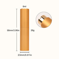 Flacon pulvérisateur miniature rechargeable personnalisé en usine, 8 ml, atomiseur de parfum rechargeable à visser, flacon d'échantillon cosmétique