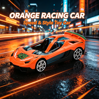 Usine de jouets de simulation de véhicules sur mesure, vente en gros, voiture miniature de course en alliage moulé sous pression à l'échelle 1:64 pour enfants