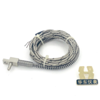 Thermocouple à broches HUADONG disponible avec deux options de câblage : blindage en polyimide et blindage en fibre de verre K/E/J
