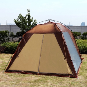 <span class=keywords><strong>Abri</strong></span> solaire de Camping, tente en plein air pour 4 personnes, randonnée, divertissement, Portable, étanche, tente en filet de Camping - Product Image 4