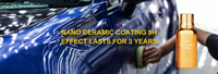 Revestimiento cerámico nano para pintura de coche, 30ml, 9H