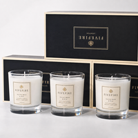 Bougie parfumée à combustion lente au design personnalisé, salon, ambiance élégante et douce, décoration de bureau, bougie d'aromathérapie