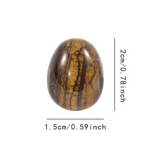 Œuf en œil de tigre de haute qualité, pierre précieuse polie, pour la guérison par le Reiki, la méditation, la décoration intérieure, porte-bonheur, vente en gros - Product Image 6