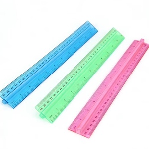 Regla de Colores para Material Escolar y de Oficina, Regla Recta con Forma de Avión de 30 cm para Promoción con Buen Precio - Product Image 3