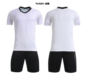 Unisex 100% di alta qualità magliette personalizzate per Club di <span class=keywords><strong>calcio</strong></span> bianco uniforme da <span class=keywords><strong>calcio</strong></span> Set unico abbigliamento sportivo con tecnica di sublimazione - Product Image 1