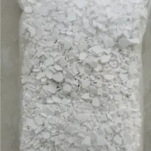 Haute qualité et bon prix cacl2 prix 74 77% flocons de chlorure de calcium dihydraté sel industriel