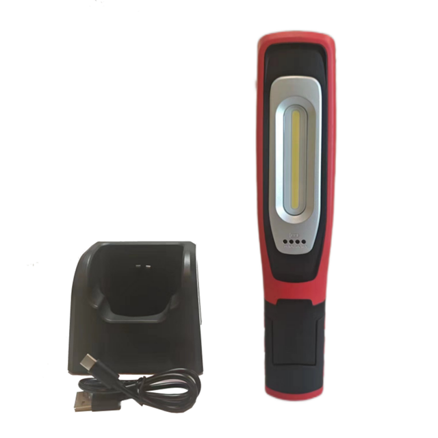 Portable USB Rechargeable Magnetic Cob Led Worklight Inspection Light Work Light for Car Repair Emergency
