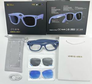Wholesale S2 max Smart <b>glasses</b> for high-definition live streaming <b>camera</b> photo-taking Real-time translation conversation BT call - Product Image 2