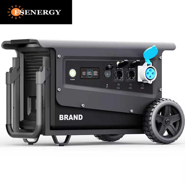 W5 5000W 5040Wh Waterproof Portable Power Station Solar Generator