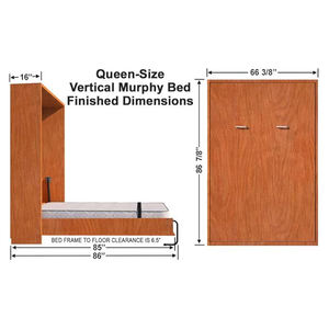 Kit de Herrajes y Resortes para <span class=keywords><strong>Cama</strong></span> Abatible Murphy Horizontal Giratoria Roomtec, Tamaño Queen o King con <span class=keywords><strong>Sofá</strong></span>, para Armar Usted Mismo (DIY), Venta al Por Mayor - Product Image 6