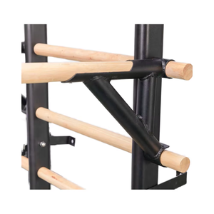 Échelle suédoise en <span class=keywords><strong>bois</strong></span> barre de traction montée sur le mur centres de fitness échelle murale suédoise en <span class=keywords><strong>bois</strong></span> ensemble de barres de décrochage - Product Image 5