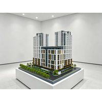 Maqueta Arquitectónica Personalizada de Edificio Comercial y Hotelero de Uso Mixto