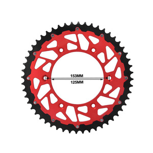 45T 47T 48T 49T 50T 51T 52T Pignon de chaîne arrière de moto adapté pour BETA 250 RR 250RR RX 300 2T CR125R Pignon 430 <span class=keywords><strong>RS</strong></span> - Product Image 3