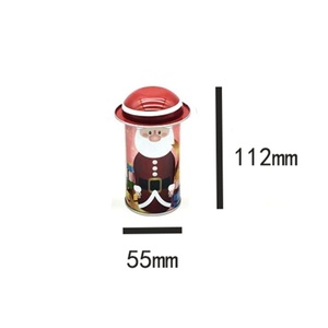 Custom Santa Claus Round <b>Tin</b> Boxes Metal Storage Box <b>for</b> Candy <b>Biscuit</b> Cookie Chocolate Sugar-Aseptic <b>Christmas</b> Gifts - Product Image 5