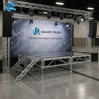 Scène d'assemblage en aluminium, plateforme de scène, scène de mariage, petite scène de concert – Fournisseur direct usine