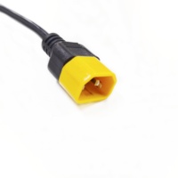 Cable de Alimentación con Conector C14 a C15, Adaptador IEC 320 C14 Macho a C15 Hembra, Cable de Alimentación CA