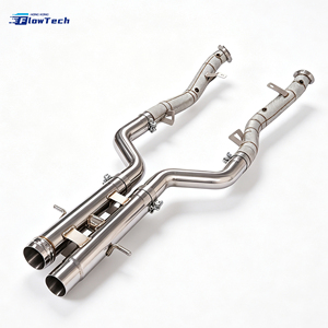 ชุดดาวน์ไปป์สแตนเลส304สำหรับ M157 W221 Mercedes S63 AMG เทอร์โบคู่5.5ตัน V8ไอเสียสมรรถนะสูง - Product Image 1