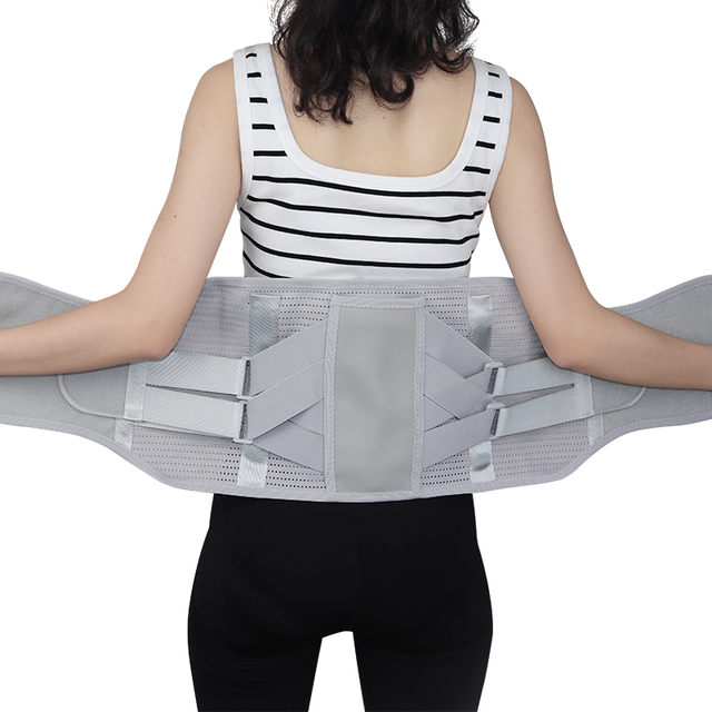 Adjustable Straps Working Medical Pain Relief Waist Lower Back Support Brace Lumbar Waist Support Belt