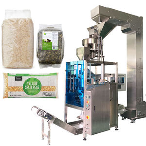 Machine à emballer automatique de pesage volumétrique de <span class=keywords><strong>granules</strong></span> de grain machine à emballer de sac de haricots de riz machine à emballer de sachet de sel de sucre - Product Image 1