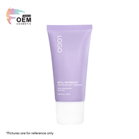 Parfum rafraîchissant de marque privée absorbant rapidement les pores aha sérum hydratant lisse déodorant à bille pour éclaircir les aisselles