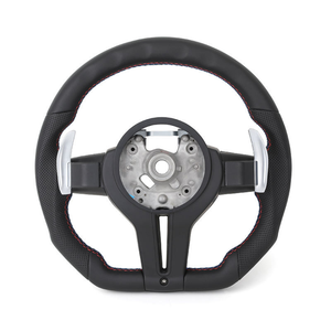 Volante Deportivo M de Cuero Completo con LED para <span class=keywords><strong>BMW</strong></span> M4 <span class=keywords><strong>M5</strong></span> M6 F10 F15 F20 F22 F25 F30 F32 F36 F80 E70 E90 X5, <span class=keywords><strong>Precio</strong></span> de Fábrica, Gran Oferta - Product Image 2