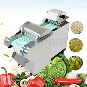 Industrial Seaweed Shredding Spinach Chopper Vegetable Cutter Slicer Machine Commercial Potato Granulator Chips Cutter - Product Image 1