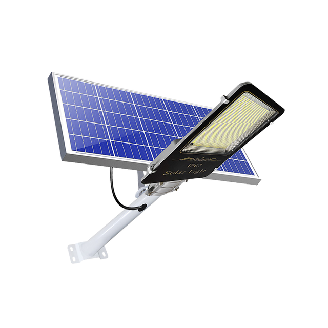 100 200 300 400 Watts Split Type Waterproof LED Solar Street Light Smart Remote Control Outdoor Streetlight for Warehouse IP65