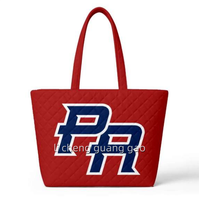 Sac de shopping pour femme avec motif personnalisé de Porto Rico, sac fourre-tout matelassé à bandoulière, sac de voyage en plein air, vente chaude