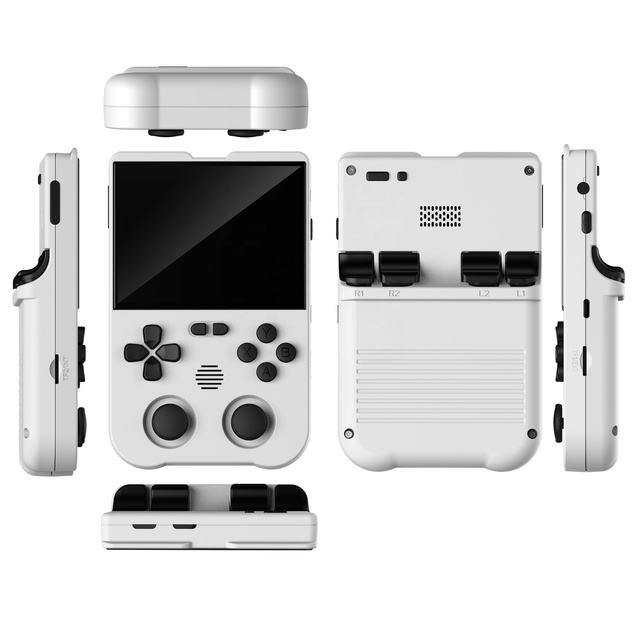 New Arrival XU10 Handheld Game Console 64 Bit Linux Open Source System RK3326S Chip 3.5 Inch IPS Screen Support PSP Game Player