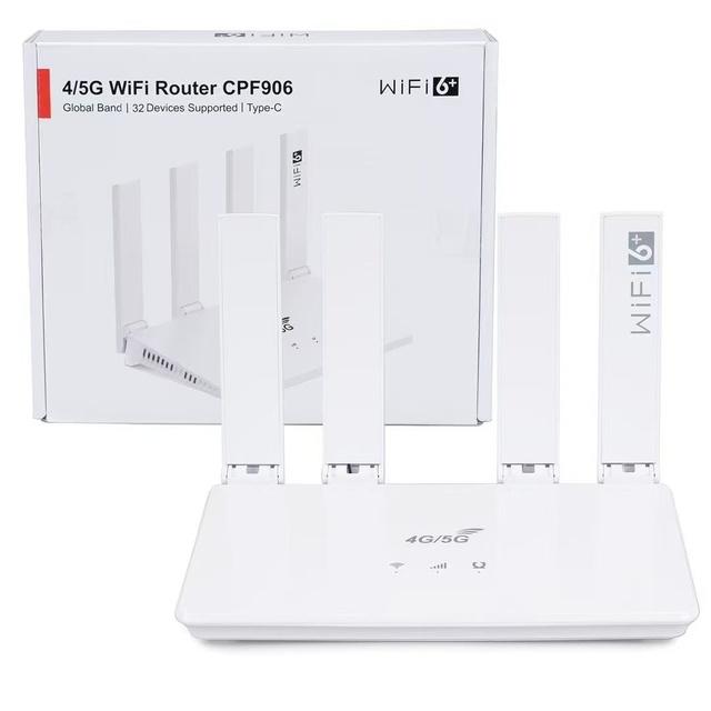 CPF906   Wifi6 Router Wifi 4G With 300Mbps Wireless 4G Lte Router Sim Card Slot 4G Wifi Router