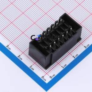 DB2EVHBM-3.5-2*6P-BK Plug-in Terminal Block Through hole,P=3.5mm Board-to-Board / Socket - Closed Screw Fixing 2x6P 3.5mm - Product Image 2