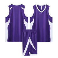 Conjunto de Uniforme de Baloncesto Personalizado sin Mangas, de una Sola Capa, 100% Poliéster, de Secado Rápido y Transpirable, para Niños y Hombres, Uniforme de Equipo en Blanco al por Mayor