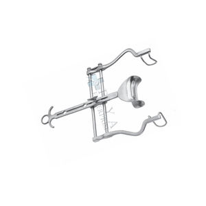 Basis Medical Instrument's Manual Power Source Juego de retractor de acero 3*4 puntas para instrumentos quirúrgicos de retracción abdominal - Product Image 4