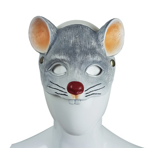 Maschera di Ratto in Schiuma PU 3D 22x17cm per Halloween, Carnevale e Feste in Maschera - Accessori per Feste per Adulti e Bambini - Product Image 2