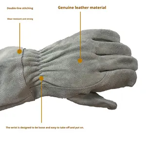 Gants de jardinage respirants et protecteurs pour femmes, résistants aux épineux, synthétiques, à manches longues, pour la plantation de fleurs - Product Image 3