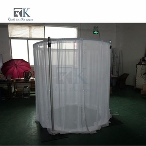 Adjustable Pipe Drapes <b>Backdrop</b> Stand Curtain <b>Frame</b> Kit for Stage Decorations in Weddings Events Parties - Product Image 4