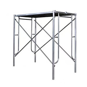 スチール足場フレームシステム2m × 1.7mモジュラー構造プラットフォーム高高度作業とホテル使用のためのモダンなデザイン - Product Image 4