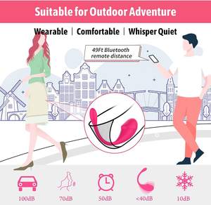 Nieuwe Draagbare App Afstandsbediening Gevormde <span class=keywords><strong>Vagina</strong></span> Ballen Kogel Vibrator Seksspeeltjes Panty Vibrerende Springei Voor Vrouwen - Product Image 3