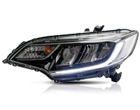Conjunto de Faros LED de Fábrica con Certificación DOT, Piezas de Iluminación Automotriz para Honda Fit Jazz EX L LX DX Sport 2014-2021