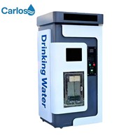 Máquina Expendedora de Agua Purificada por Ósmosis Inversa (RO) para Exteriores, Resistente a la Corrosión, de Autoservicio, para Campus y Plazas Centrales