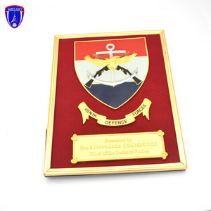 Plaque de récompense en bois bouclier décoratif en métal pour personnalisé du Kenya - Product Image 6