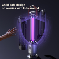 Lampe Anti-Moustiques Électrique USB LED Rechargeable, Nouvelle et Très Demandée, Lampe Tue-Moustiques d'Intérieur