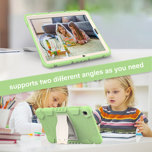 Coque rigide en plastique et silicone avec trépied de 10.4 pouces, pour <span class=keywords><strong>Samsung</strong></span> <span class=keywords><strong>Galaxy</strong></span> <span class=keywords><strong>Tab</strong></span> <span class=keywords><strong>S6</strong></span> <span class=keywords><strong>Lite</strong></span> P610/P615 - Product Image 3