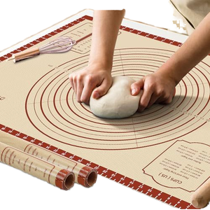 60x40cm không dính nướng thảm lớn Silicone Pastry mat chống trượt với đo lường truy cập mat - Product Image 1