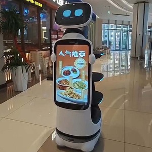 روبوت ذكي لتوصيل الطعام - روبوت خدمة مطاعم مرن وقوي للتقديم الآلي - Product Image 2