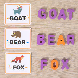 Jeu d'<span class=keywords><strong>orthographe</strong></span> de lettres de l'alphabet en bois le plus populaire Jouet éducatif pour enfants garçons et filles - Product Image 4