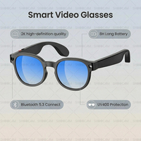 Gafas Inteligentes ChatGPT con Traductor de Video, Algoritmo Debounce, Pantalla Deportiva, Cámara, Gafas con IA para Escuchar y Diálogo con IA