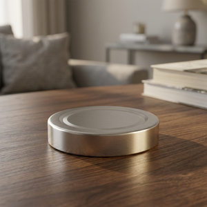 Tapa de Aluminio Clásica Cromada de 66 mm con Cierre Giratorio para Envases de Vidrio, Cierre Hermético, Etiqueta Privada Personalizada - Product Image 3