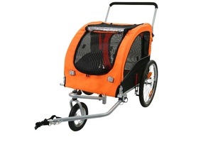 Productos de viaje para mascotas, carrito para perros, cochecito de gran tamaño, <span class=keywords><strong>remolque</strong></span> de <span class=keywords><strong>bicicleta</strong></span> - Product Image 3